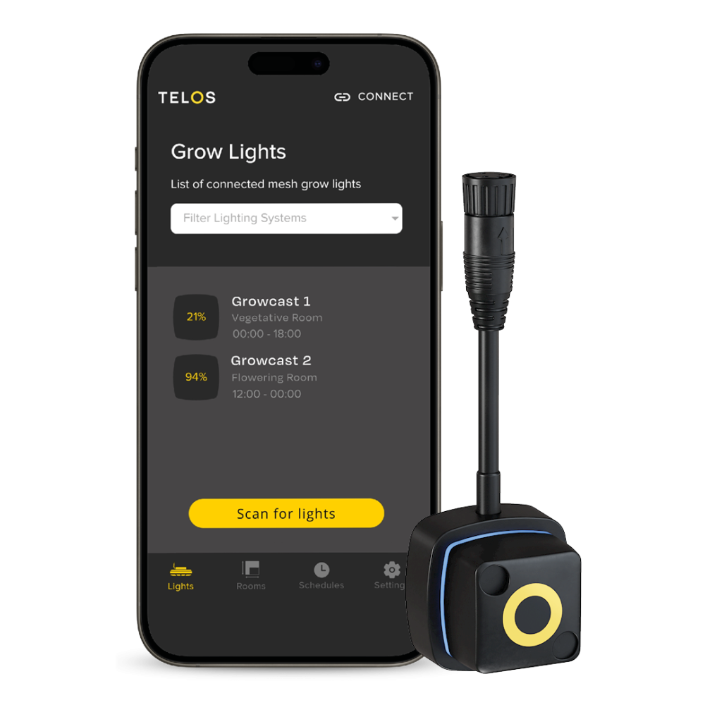 Telos Growcast mit Telos Mesh App