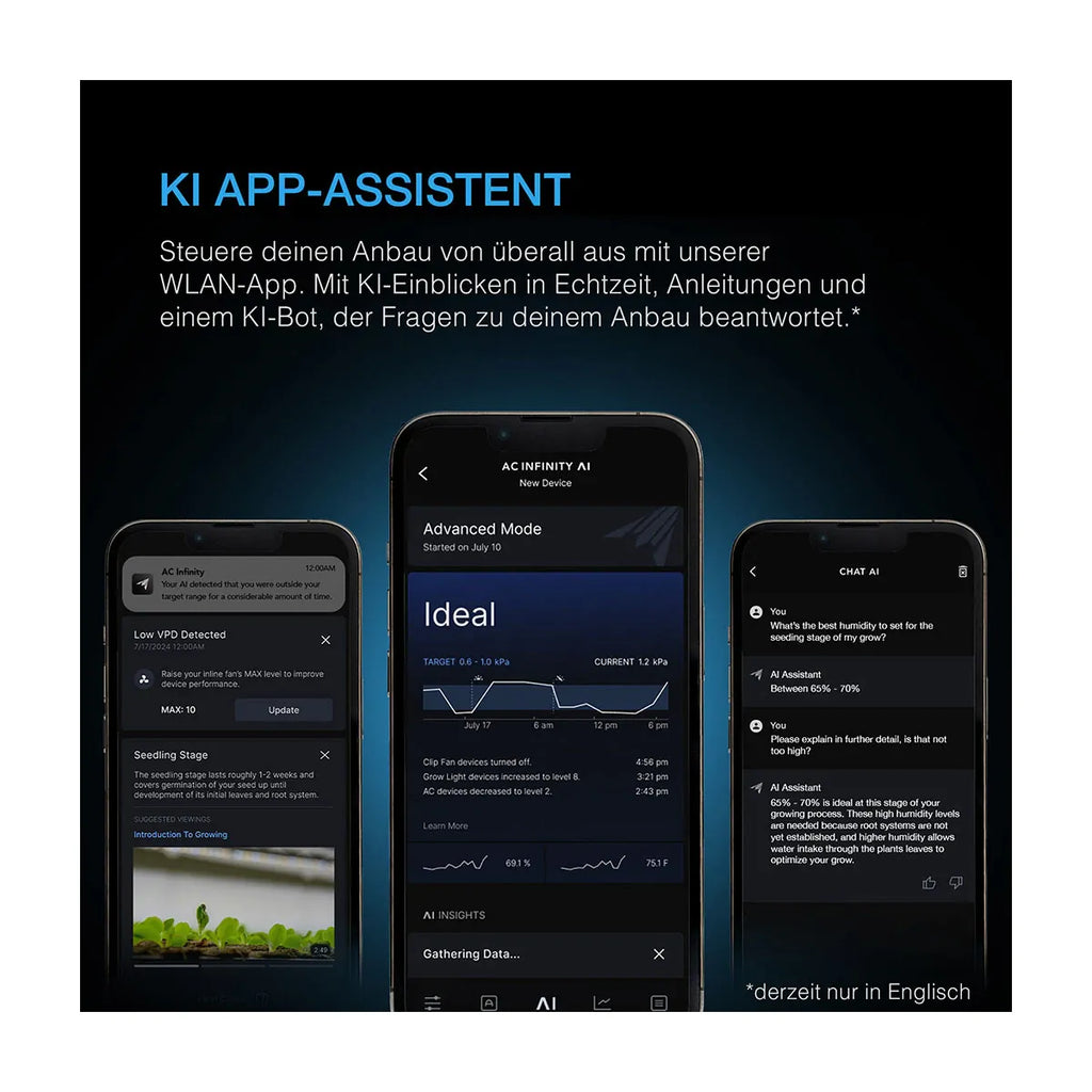 AC Infinity Controller AI+ KI-App-Assistent