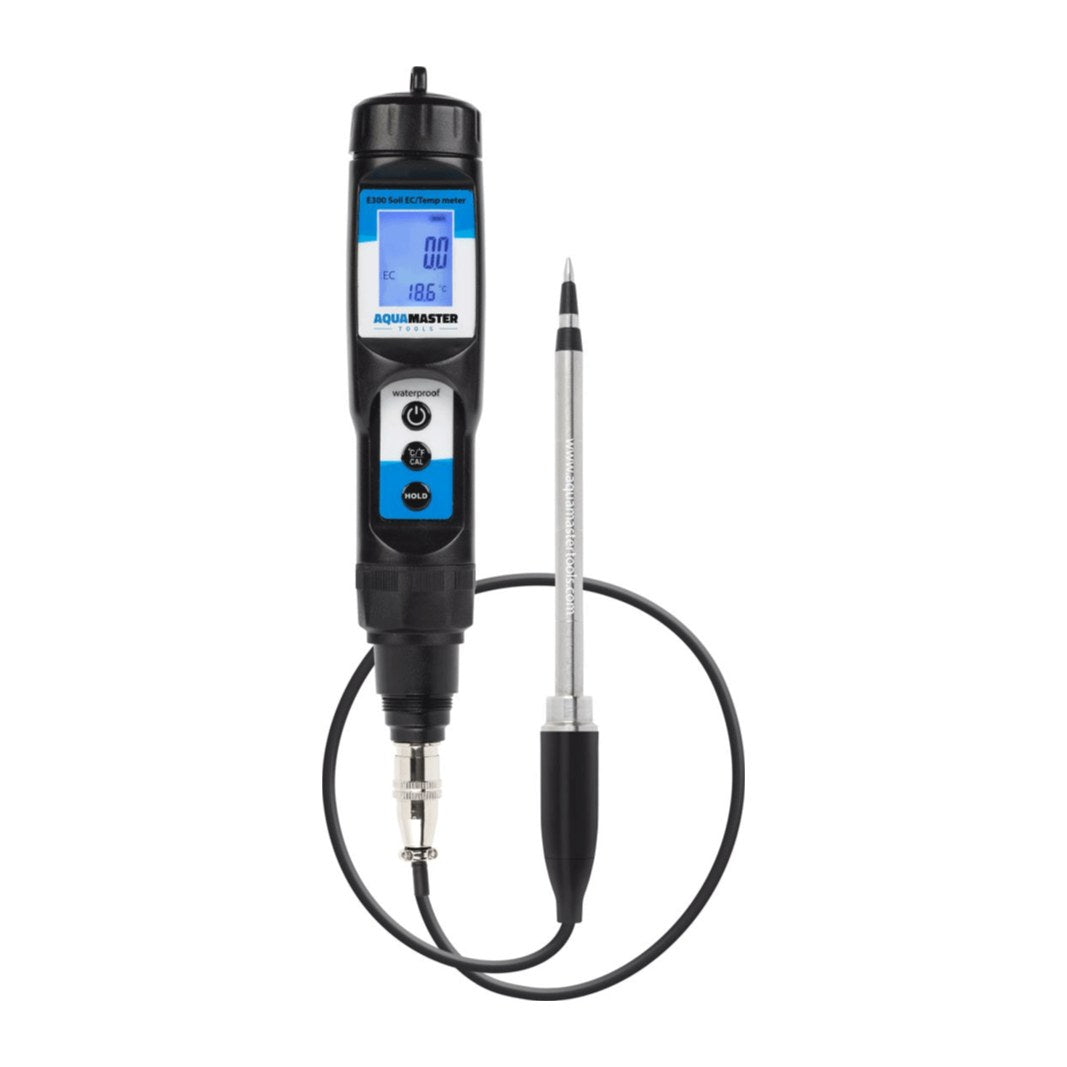 Aquamaster E300 Profi-Substrat EC/Temp Messgerät