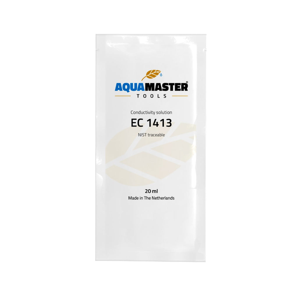 Aquamaster Kalibrierlösung EC 1413 – 20 ml Beutel