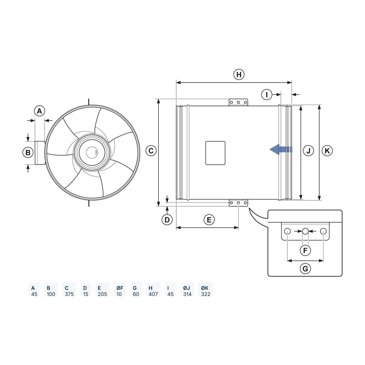 G.A.S. Revolution Vector Silent 315 EC