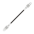 G.A.S. Cable Pack 8 - Male-Male 5 m