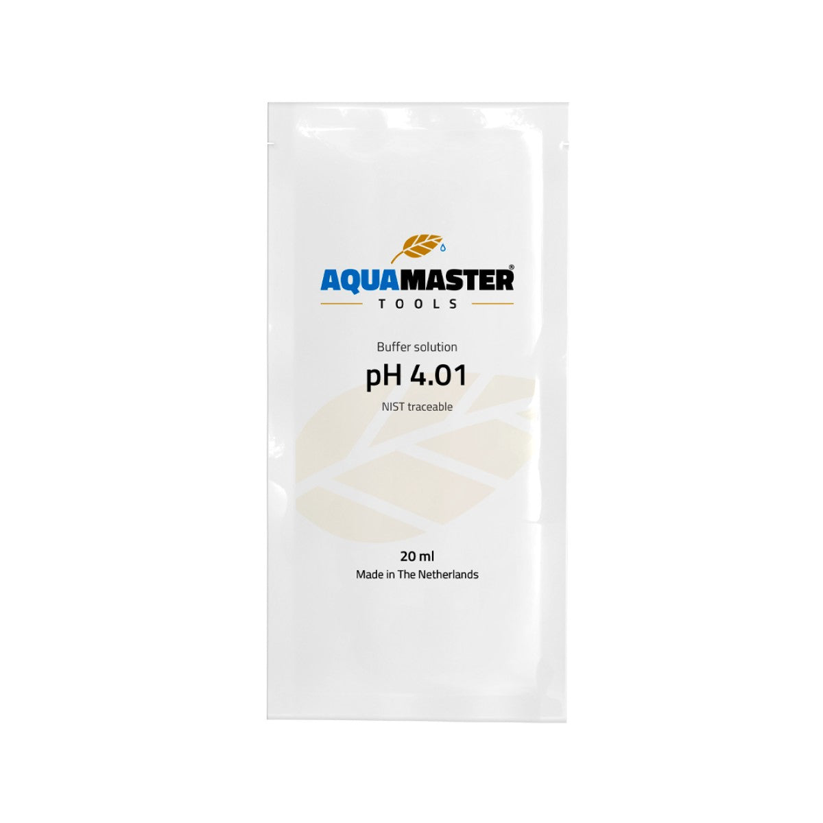 Aquamaster Kalibrierlösung pH 4.01 – 20 ml Beutel