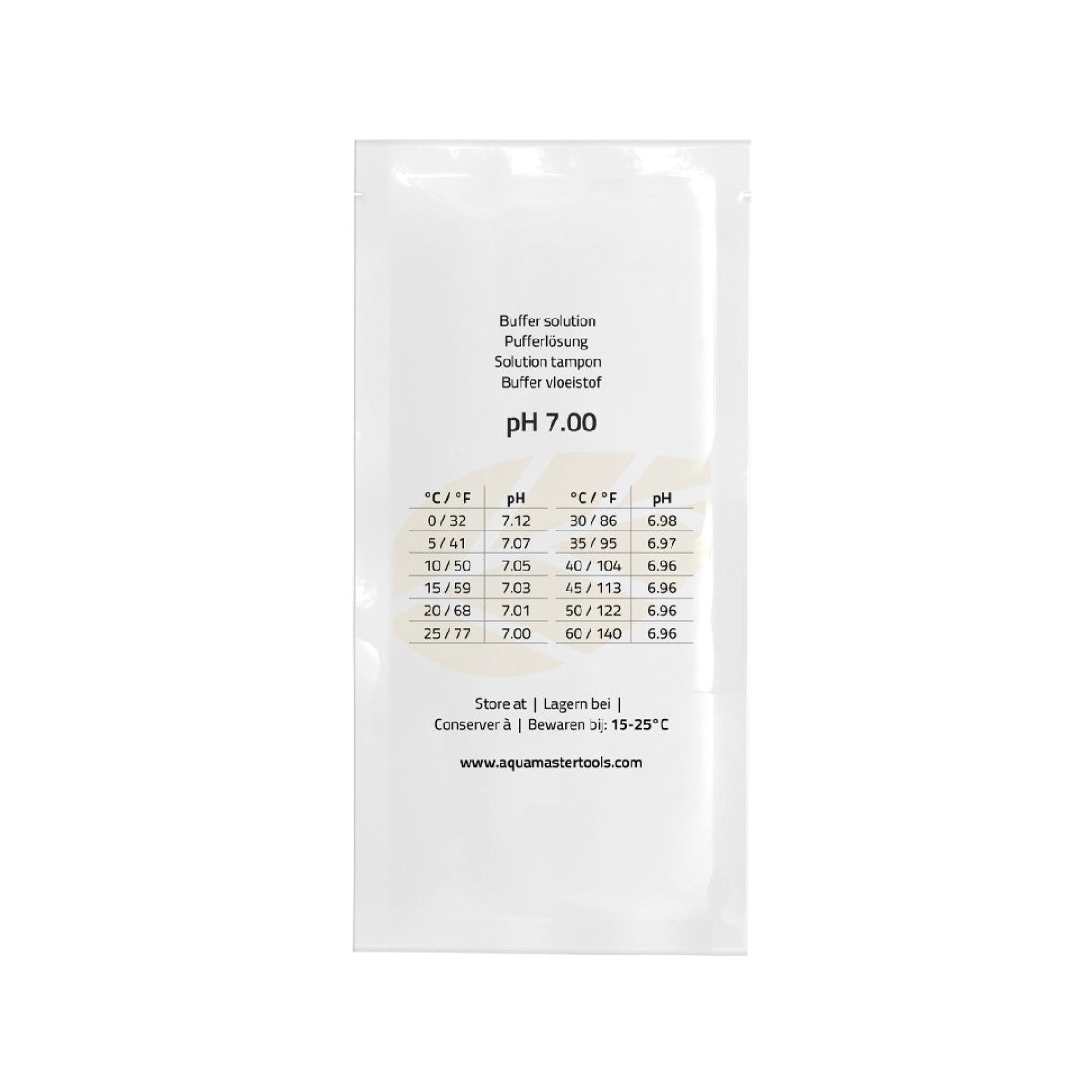 Aquamaster Kalibrierlösung pH 7.00 – 20 ml Beutel